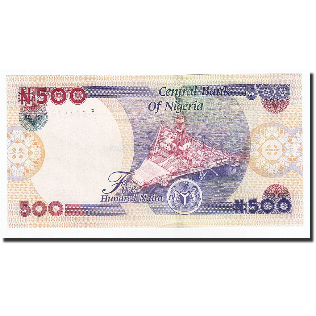 Banconote, Nigeria, 500 Naira, 2015, FDS