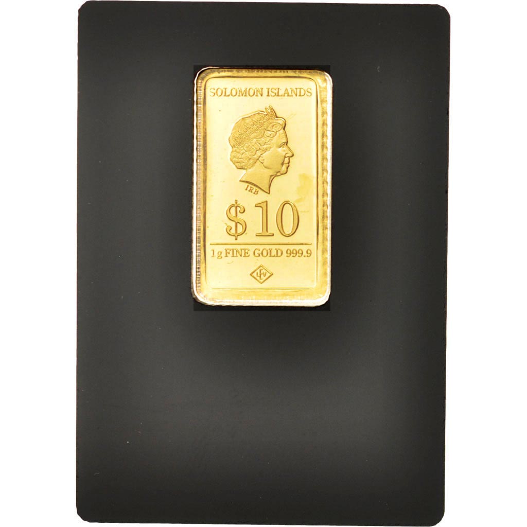 Solomon Islands, Elizabeth II, 10 Dollars, 2014, MS(65-70), Gold