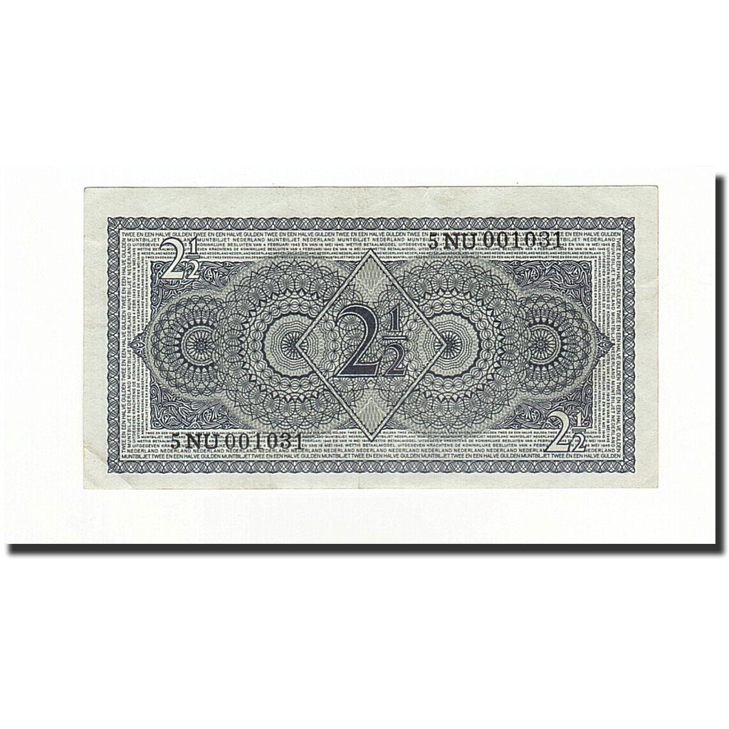 Banconote, Paesi Bassi, 2 1/2 Gulden, KM:73, 1949-08-08, BB