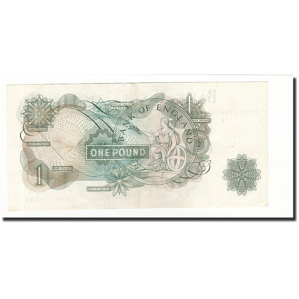 Gran Bretagna, 1 Pound, Undated (1960-78), KM:374c, BB