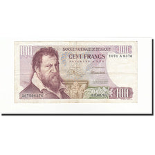 Belgium, 100 Francs, KM:134b, 1970-02-20, VF(20-25)