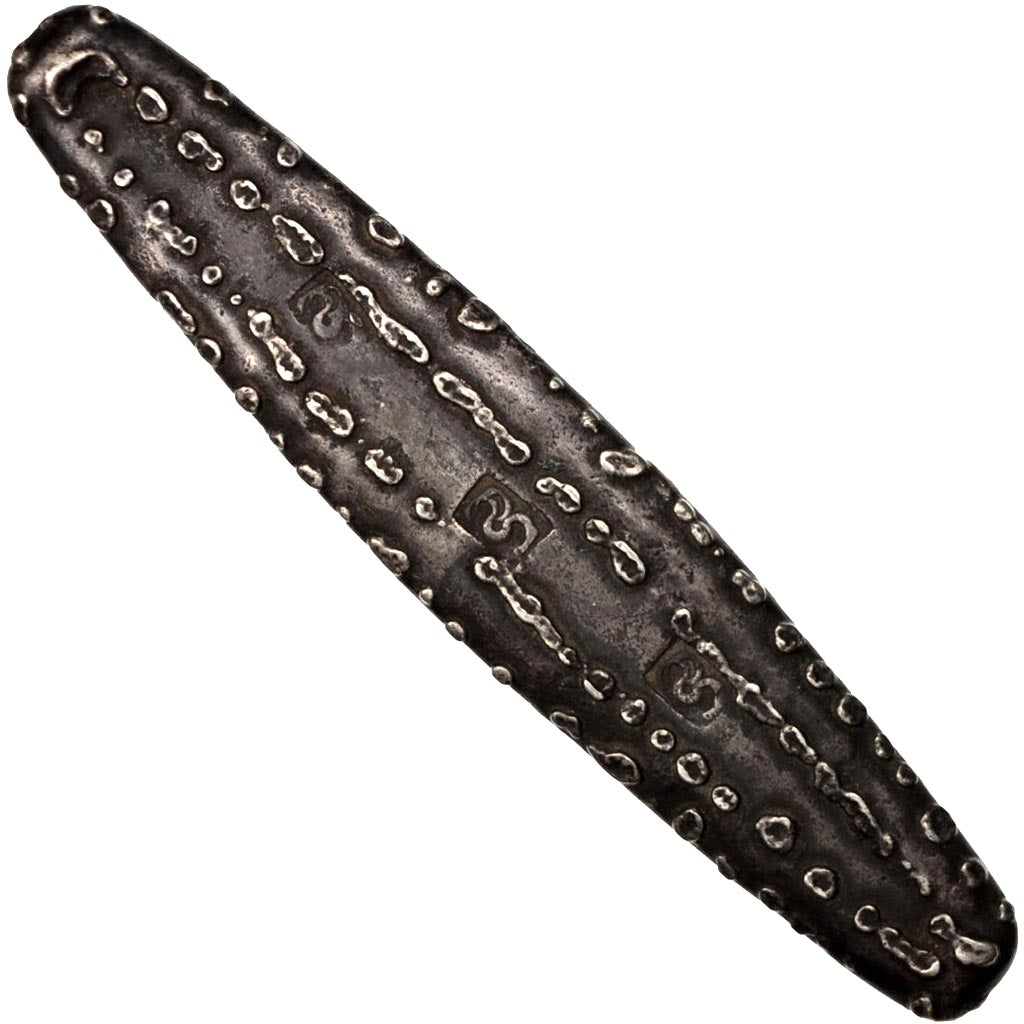 Lao, Zone du Luang Prabang, Monnaie Langue de Tigre, TTB, Argent