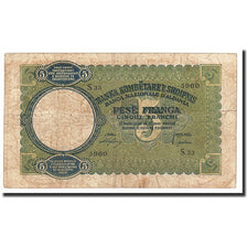 Albania, 5 Franga, Undated (1939), KM:6a, B
