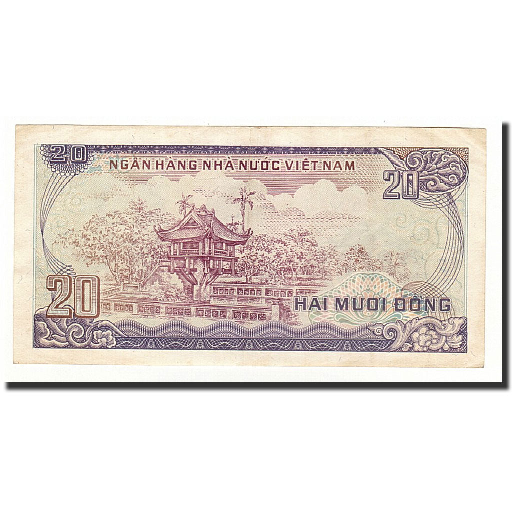 Vietnam, 20 Dong 1985, KM:94a, BB+