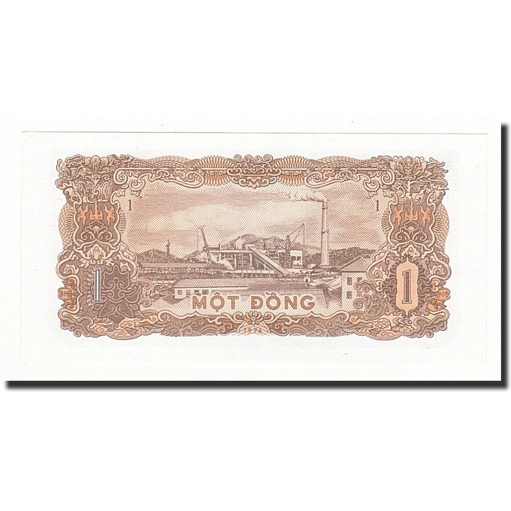 Banknote, Vietnam, 1 D<ox>ng, 1976, KM:80a, UNC(65-70)