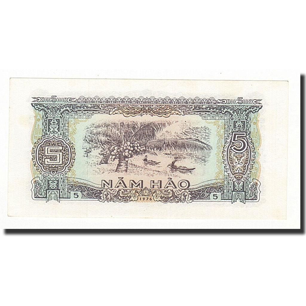 Vietnam, 5 Hao, 1976, KM:79a, FDS