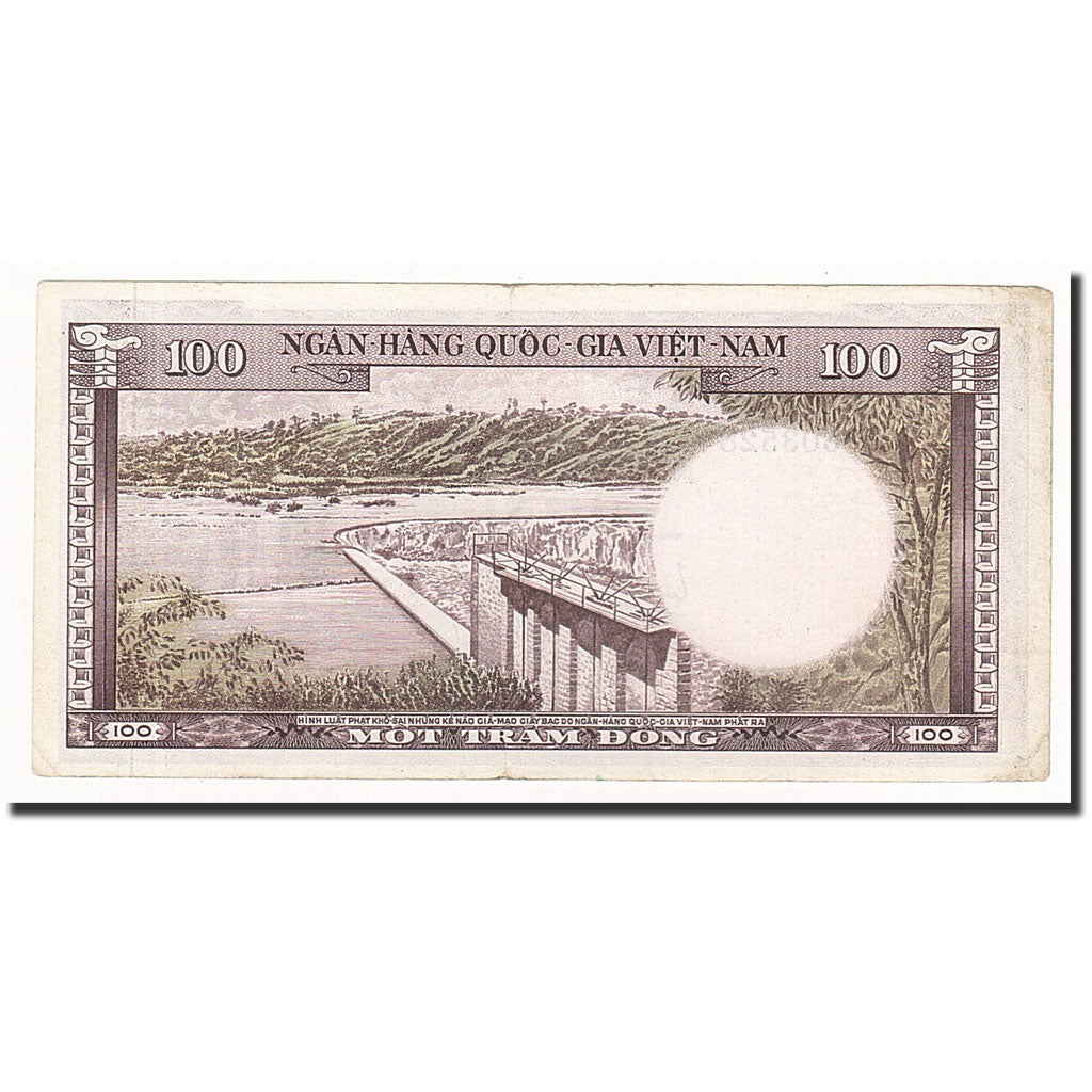 Banconote, Vietnam del Sud, 100 D<ox>ng, Undated (1966), KM:18a, BB