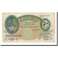 Banconote, Egitto, 50 Piastres, KM:21c, 194-01-03, B