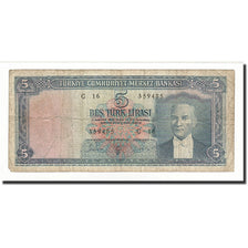 Türkei, 5 Lira, 1930, KM:174a, SGE