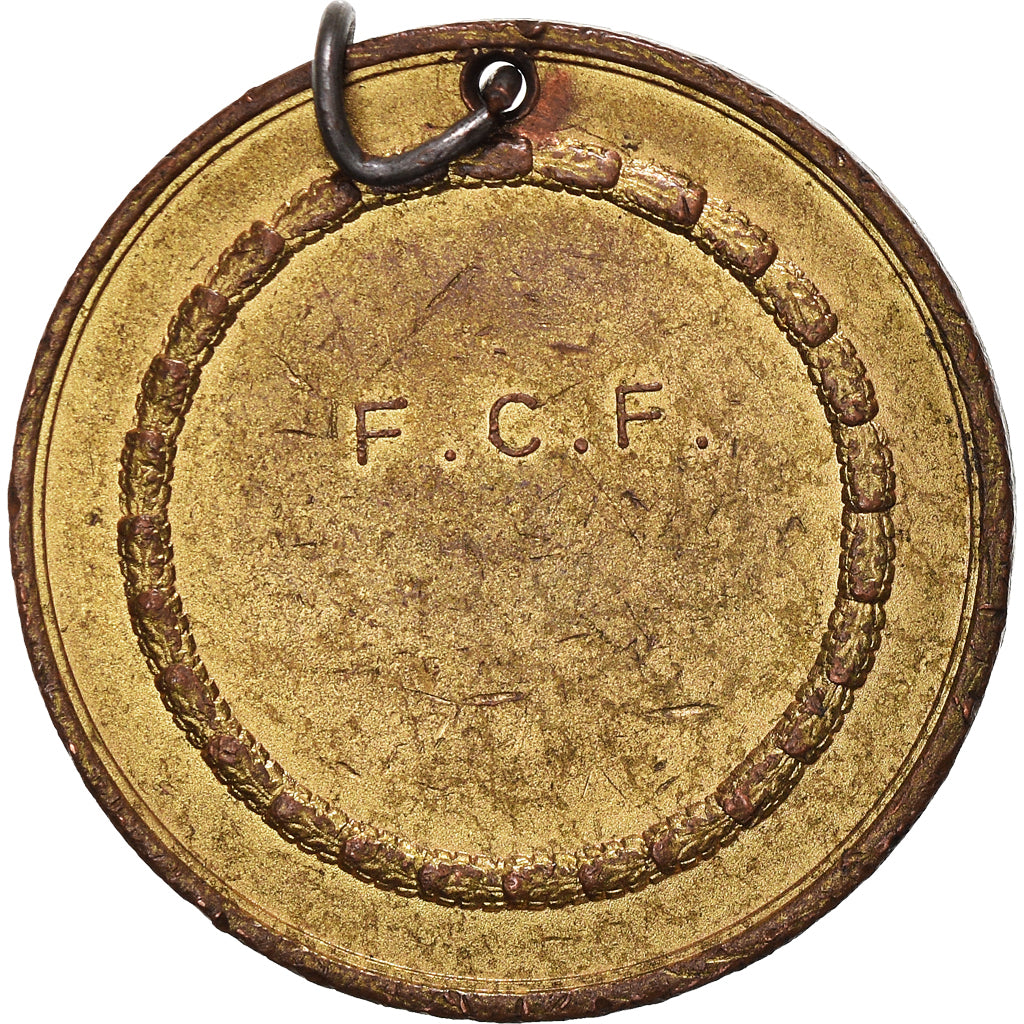 France, Medal, Fédération Cynologique de France, Chiens, EF(40-45), Gilt