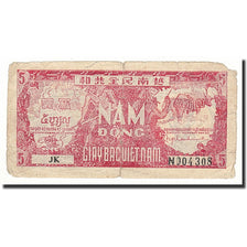 Banconote, Vietnam, 5 D<ox>ng, 1948, KM:17a, B
