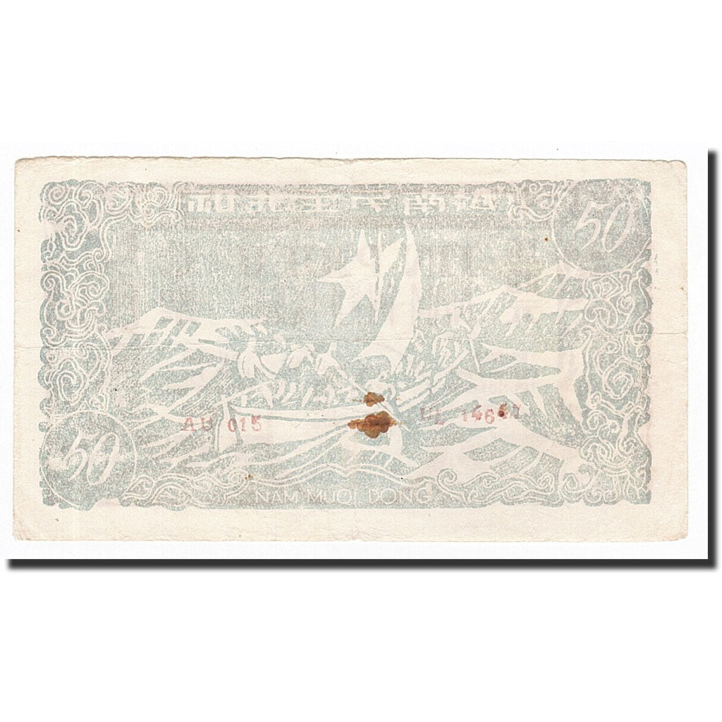 Vietnam, 50 D<ox>ng, 1949, KM:51b, B