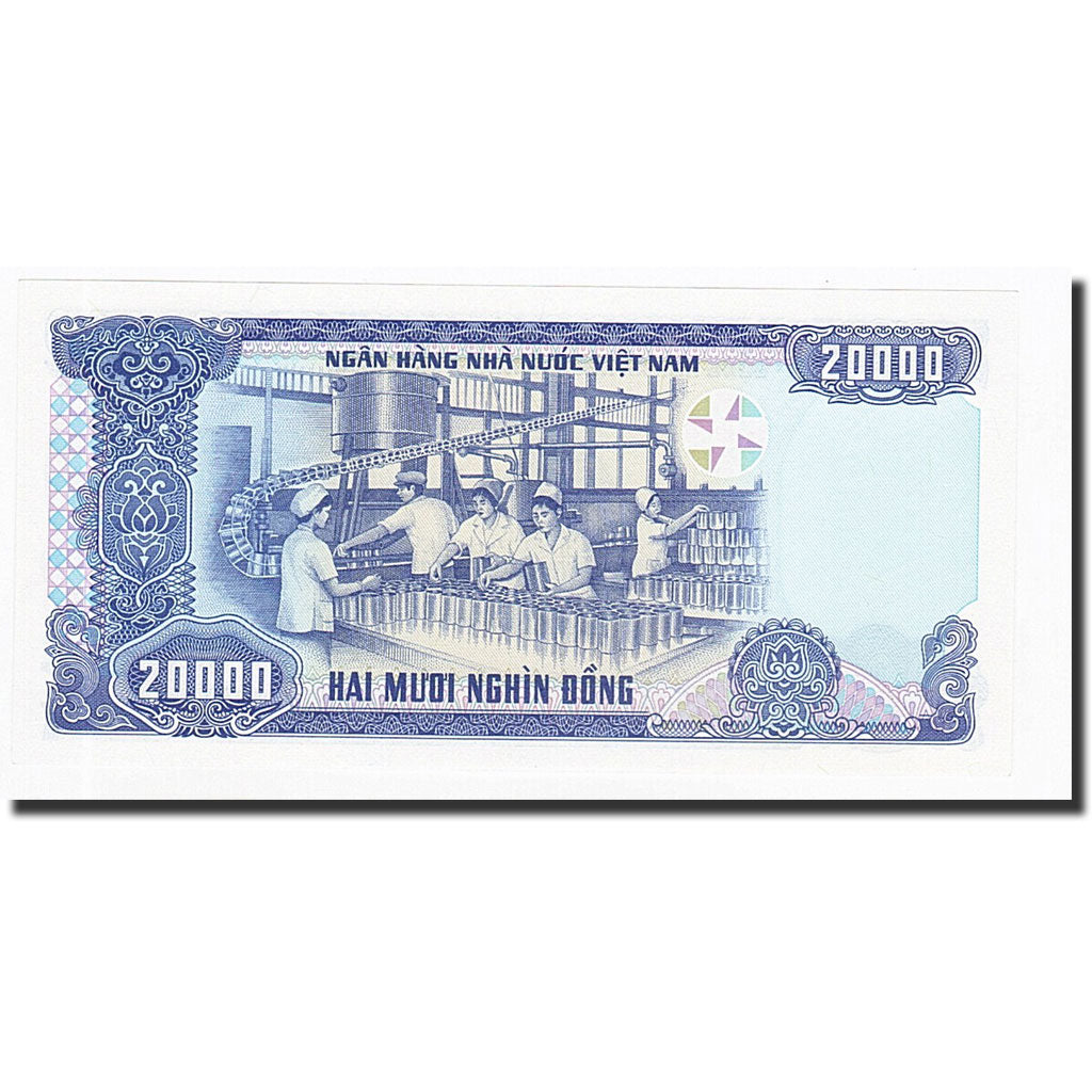 Billet, Viet Nam, 20,000 D<ox>ng, 1992, Undated, KM:110a, NEUF