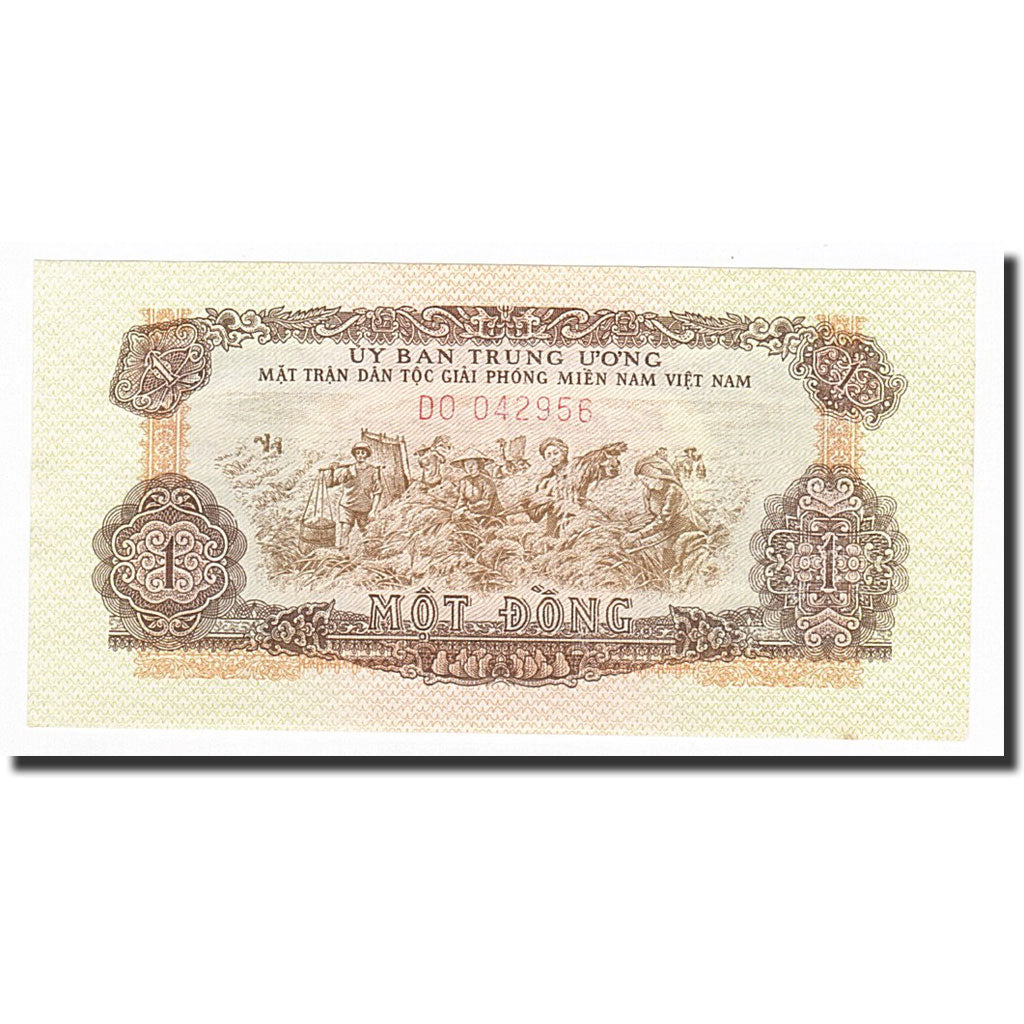 Vietnam del Sud, 1 D<ox>ng, 1963, KM:R4, SPL