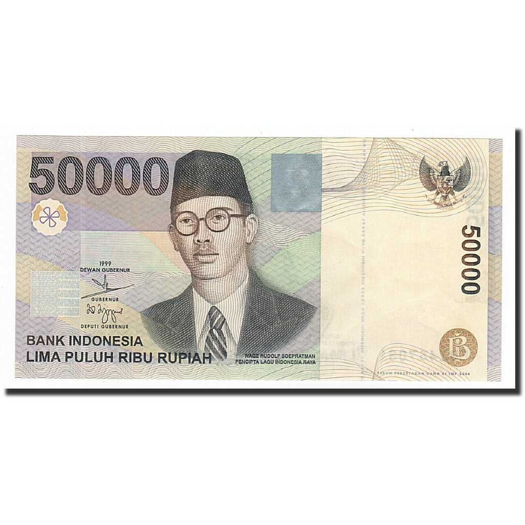 Indonesia, 50,000 Rupiah, 1999, KM:139a, SPL