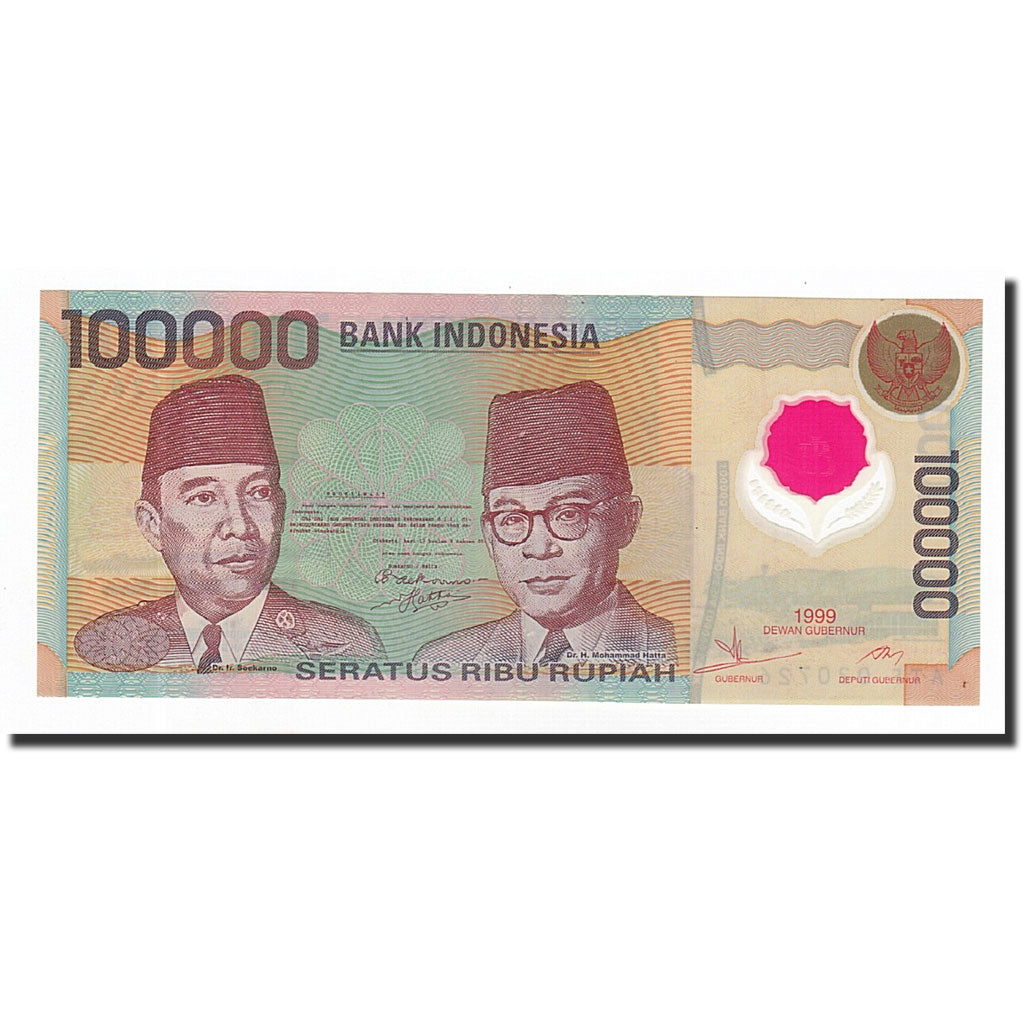 Indonesia, 100,000 Rupiah, 1999, KM:140, FDS