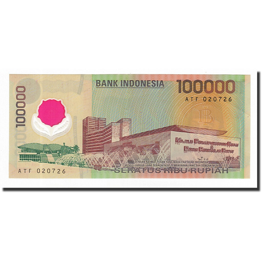 Indonesia, 100,000 Rupiah, 1999, KM:140, FDS