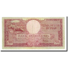 Indonesia, 50 Rupiah, 1957, KM:50a, BB+