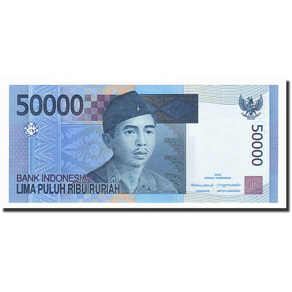 Banconote, Indonesia, 50,000 Rupiah, KM:145a, 2005-10-18, FDS