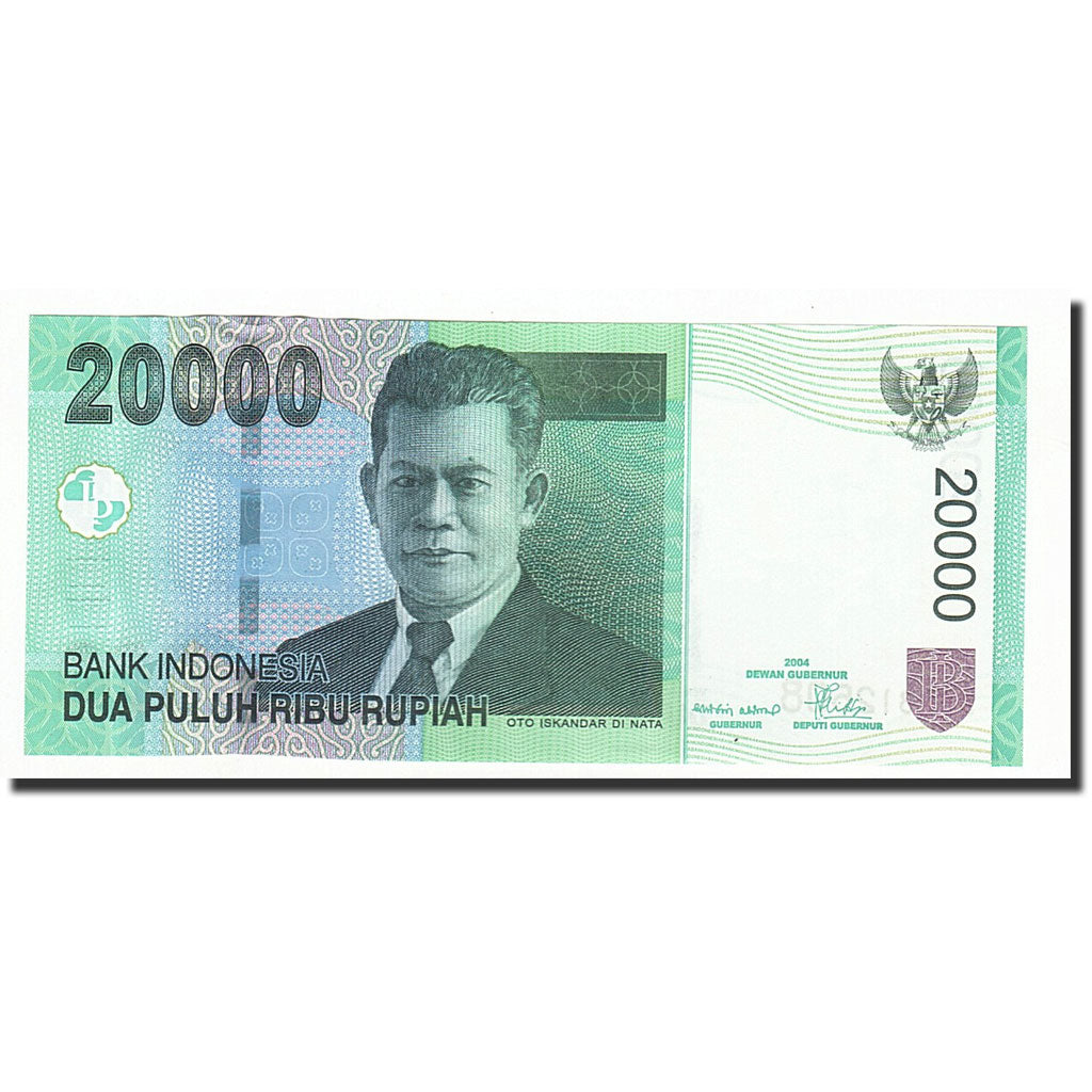 Banknote, Indonesia, 20,000 Rupiah, 2004-12-29, KM:144a, AU(55-58)