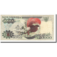 Indonesia, 20,000 Rupiah, 1995, KM:135a, AU(55-58)