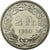 Moneta, Szwajcaria, 2 Francs, 1980, Bern, MS(65-70), Miedź-Nikiel, KM:21a.1
