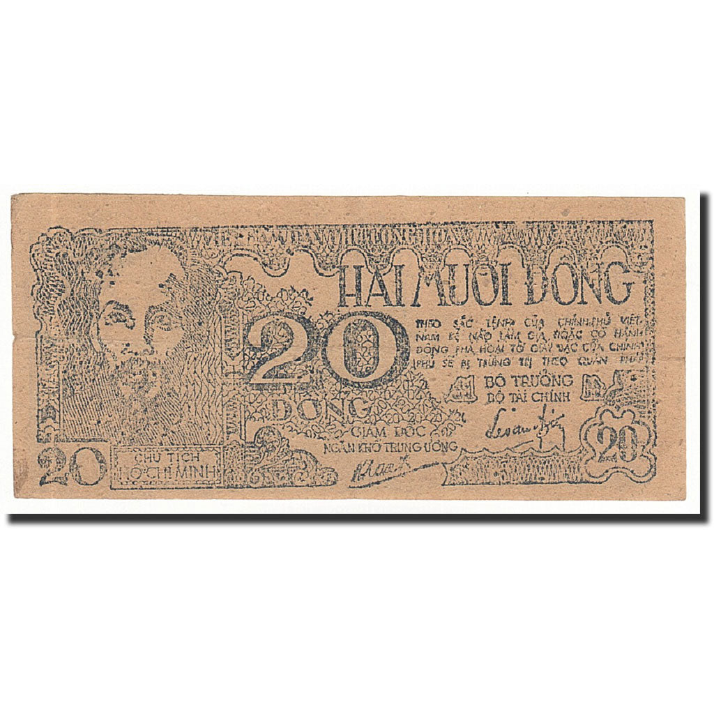 Banconote, Vietnam, 20 D<ox>ng, 1948, KM:25b, BB