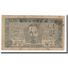 Vietnam, 1 D<ox>ng, 1947, KM:9a, VG(8-10)