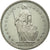Moneta, Szwajcaria, 1/2 Franc, 1980, Bern, MS(65-70), Miedź-Nikiel, KM:23a.1