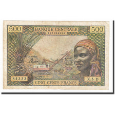 Stati dell’Africa equatoriale, 500 Francs, 1963, KM:4d, MB