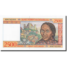 Madagascar, 2500 Francs = 500 Ariary, 1998, KM:81, UNC(65-70)