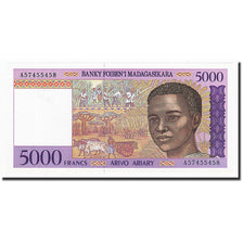 Madagascar, 5000 Francs = 1000 Ariary, 1995, KM:78b, FDS