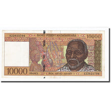 Madagascar, 10,000 Francs = 2000 Ariary, Undated (1995), KM:79a, BB+