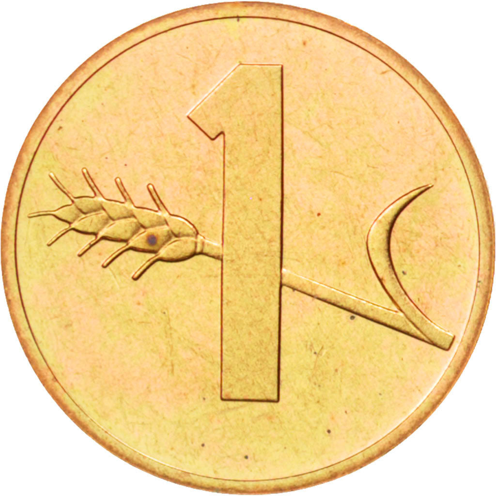 Switzerland, Rappen, 1980, Bern, MS(65-70), Bronze, KM:46
