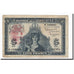 Banconote, Nuove Ebridi, 5 Francs, undated (1945), KM:5, B+