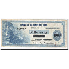 Banconote, Nuova Caledonia, 1000 Francs, 1944, KM:47b, B