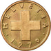 Coin, Switzerland, Rappen, 1979, Bern, MS(65-70), Bronze, KM:46
