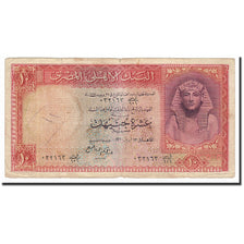 Banconote, Egitto, 10 Pounds, KM:32, 1960-03-14, MB