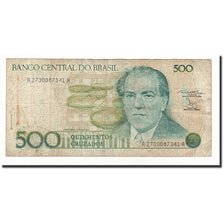 Billet, Brésil, 500 Cruzados, 1987, KM:212b, B