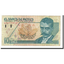 Messico, 10 Nuevos Pesos, KM:99, 1992-12-10, MB