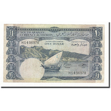 Banknote, Yemen Democratic Republic, 1 Dinar, Undated (1965), KM:3b, EF(40-45)
