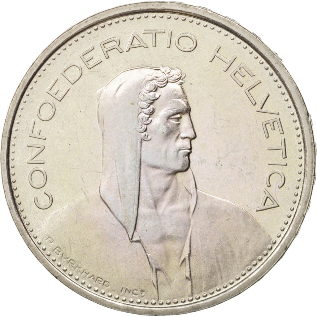 Switzerland, 5 Francs, 1979, Bern, MS(65-70), Copper-nickel, KM:40a.1