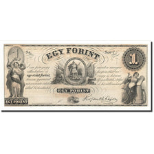 Biljet, Hongarije, 1 Forint, 1852, KM:S141r2, TTB+