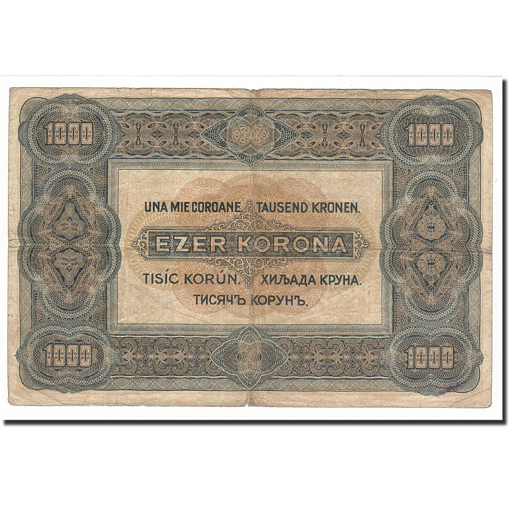 Ungheria, 1000 Korona, 1920-01-01, KM:66a, MB