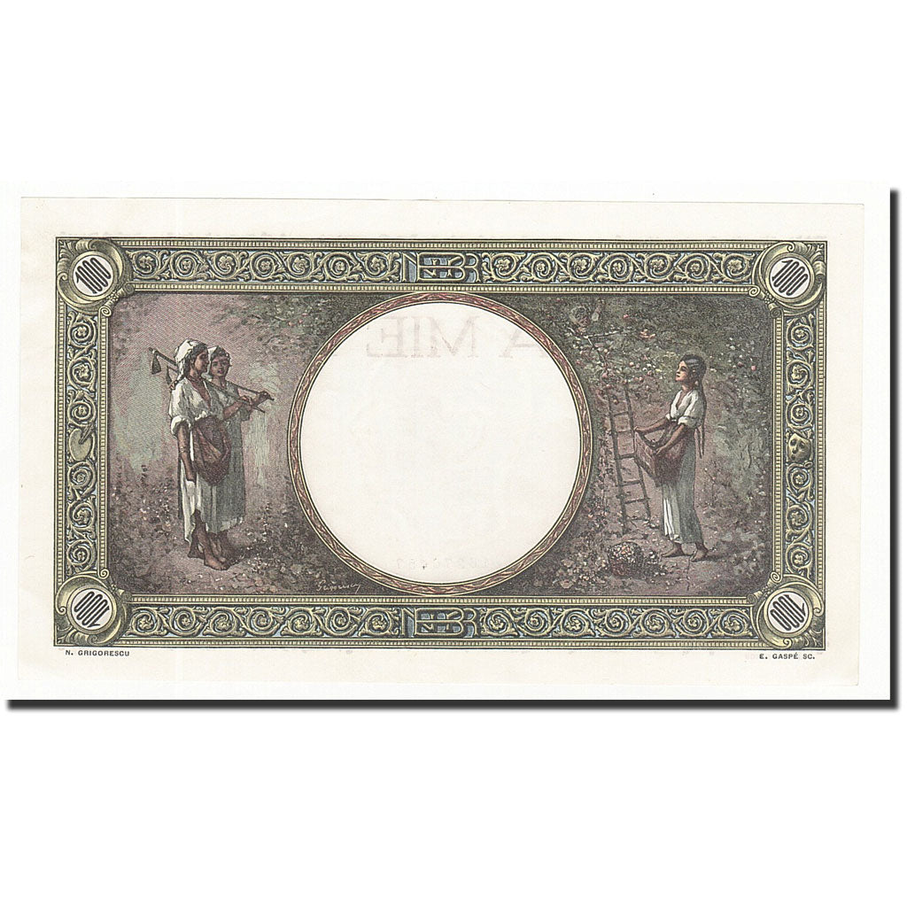 Billet, Roumanie, 1000 Lei, 1938-12-19 / 1940-11-1, KM:46, NEUF
