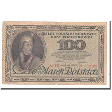 Polen, 100 Marek, 1919-02-15, KM:17a, S