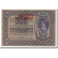 Österreich, 10,000 Kronen, KM:25, 1918-11-02, VZ+