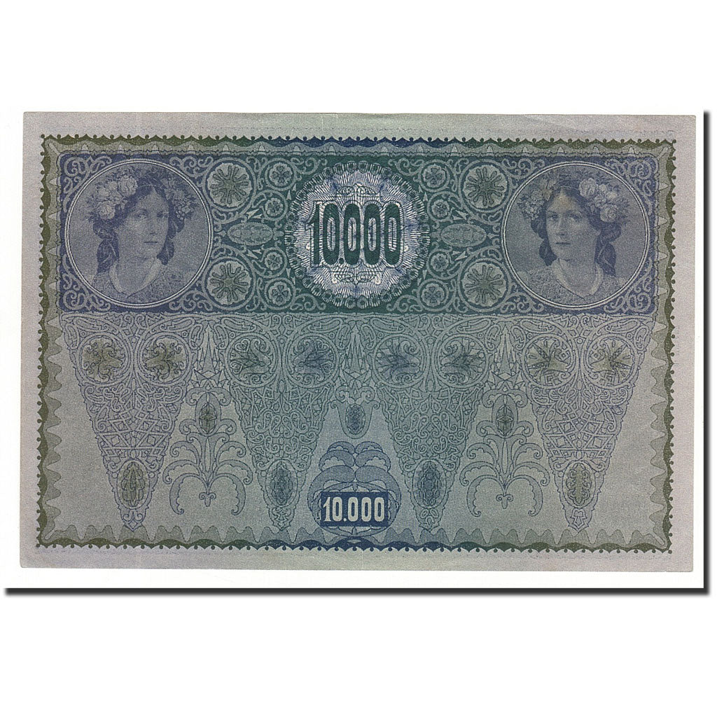 Österreich, 10,000 Kronen, KM:25, 1918-11-02, VZ+