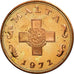 Coin, Malta, Cent, 1972, British Royal Mint, MS(63), Bronze, KM:8