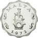 Moneda, Malta, 5 Mils, 1972, British Royal Mint, FDC, Aluminio, KM:7